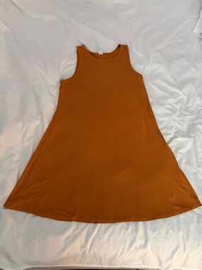 Old Navy Sleeveless Mini Dress in Burnt Orange